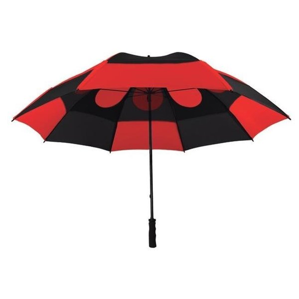 Gustbuster GustBuster 55162RD-BL Pro Series Gold Golf Manual Umbrella; Red & Black - 62 in. 55162RD/BL